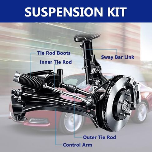Control Arm, Replacement For Front Lower Control Arm With Ball Joint Compatible With 2014-2019 Chevrolet Impala - 2 Pcs in Kuwait
