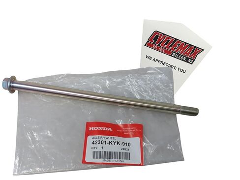 حزمة واحدة Cyclemax متوافقة مع المحور الخلفي Honda 2013 2025 Crf110F 42301-Kyk-910 تحتوي على 42301-KYK-910 وقمع in Kuwait
