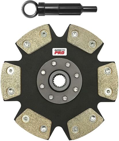 ClutchMaxPRO Performance Stage 4 Clutch Disc Plate with Alignment Tool Compatible with 1991-2000 Toyota Corolla Levin Trueno 4AGE 20V AE111 JDM (CPLC56032R4DEAT-16380-ST4) in Kuwait