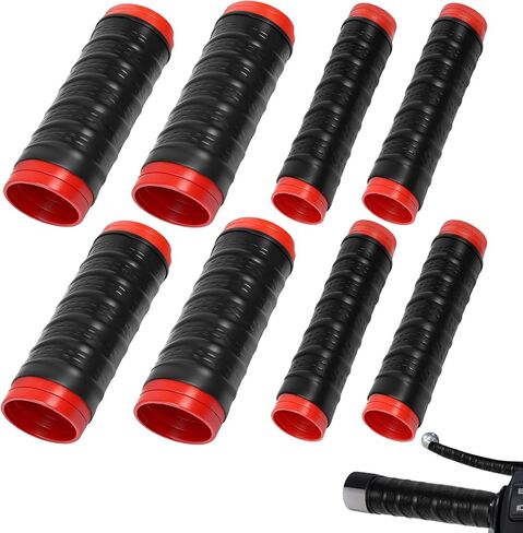 2Set Universal Silicone Handlebar & Brake Lever Grip Covers, Non-Slip Motorcycle Silicone Handlebars for Dirt Bike, E-Bike, Scooter, Mountain Bike in Kuwait
