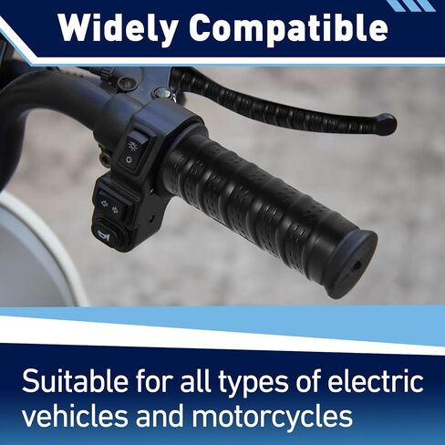 2Set Universal Silicone Handlebar & Brake Lever Grip Covers, Non-Slip Motorcycle Silicone Handlebars for Dirt Bike, E-Bike, Scooter, Mountain Bike in Kuwait