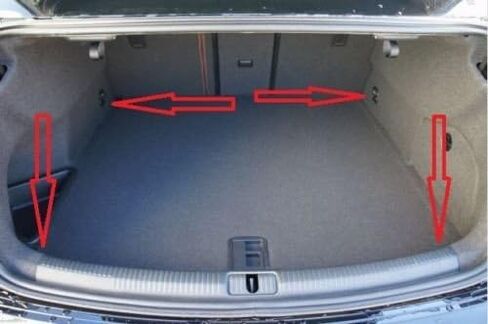 Floor Style Trunk Cargo Net for Audi A3 S3 Sedan Hatchback Convertible(CABRIOLET) New in Kuwait