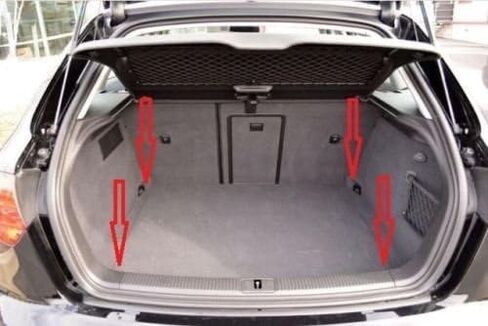 Floor Style Trunk Cargo Net for Audi A3 S3 Sedan Hatchback Convertible(CABRIOLET) New in Kuwait