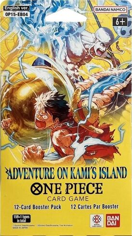 One Piece TCG: Adventure on Kami's Island Sleeved Booster Pack (OP-15 - EB-04) - 12 Cards in Kuwait