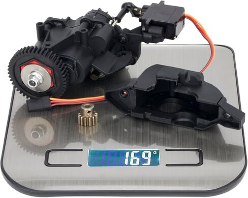 2Speed Transmission Gearbox with Internal Gears and Servo for 1/10 RC Crawler Car Traxxas TRX4 TRX6 Upgrade Parts in Kuwait