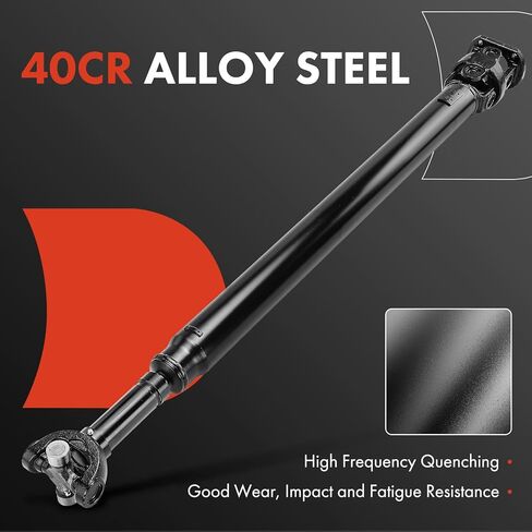 مجموعة عمود الدفع الخلفي A-Premium متوافقة مع Ford F-350 Super Duty 1999 2000 2001 2002 6.8L، [سرير 96 بوصة، ناقل تلقائي، التقاط كابينة قياسي، قاعدة عجلات 137 بوصة، عجلات خلفية مزدوجة]، عمود الدعامة in Kuwait