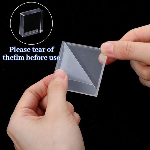6Pcs Acrylic Stamp Blocks, Clear Display Stand Wedding Flat Lay Props, 6 Sizes Square Acrylic Display Blocks for Stamps Jewelry Collectibles Crafts Photography, Scrapbooking & Stamping Supplies in Saudi Arabia