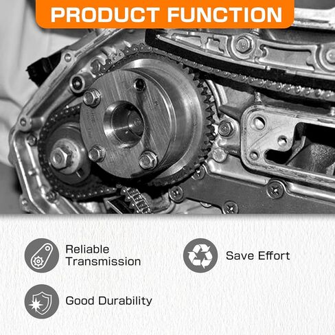 Timing Chain Kit 2 VVT Gear Sprocket Kit Compatible With Land Rover Range Rover, Freelander, Evoque, Discovery 2.0L Replace For CJ5E6C525AD CJ5E6C524AD CJ5E6K297AB CJ5E6K255AB in Kuwait