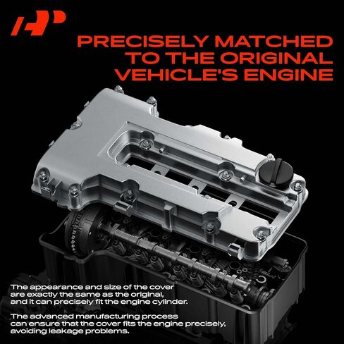 A-Premium Upgraded Aluminum Engine Valve Cover with Gasket, Bolts and Oil Filler Cap Compatible with Volkswagen Passat 2006-2010/2012-2018, CC 2009-2017, Touareg 2007-2017, Passat CC & Audi Q7, 3.6L in Kuwait