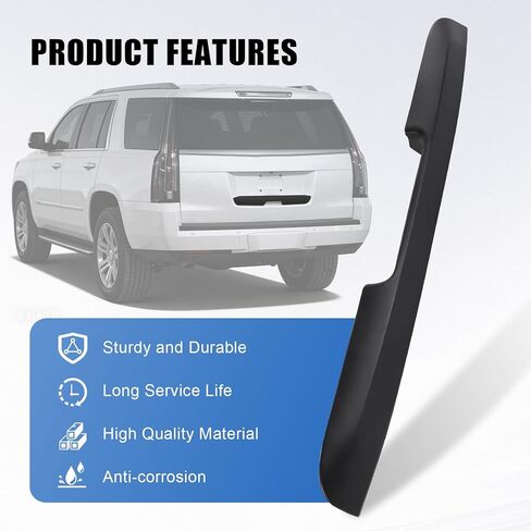 Outside Rear Liftgate Handle Compatible with 2007-2014 Chevrolet Suburban Chevy Tahoe Cadillac Escalade/Escalade ESV GMC Yukon Liftgate Latch Handle Replace# 25838218 in Saudi Arabia