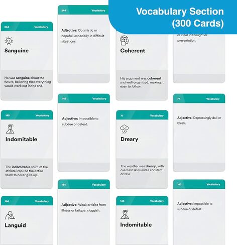 500 SAT Prep Flash Cards 2026-2027 | Vocabulary, Math Formulas & Practice Questions – Infodeck’s Most Complete SAT & ACT Prep Flashcard Set in Saudi Arabia