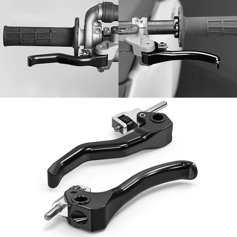 Shorty Brake Clutch Lever for GasGas for EC300 2021-2025 for EX300 for MC250F 2024-2025 for Husqvarna for TE300 2022-2024,Resistant in Kuwait