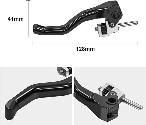 Shorty Brake Clutch Lever for GasGas for EC300 2021-2025 for EX300 for MC250F 2024-2025 for Husqvarna for TE300 2022-2024,Resistant in Kuwait