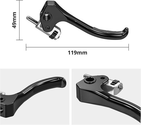 Shorty Brake Clutch Lever for GasGas for EC300 2021-2025 for EX300 for MC250F 2024-2025 for Husqvarna for TE300 2022-2024,Resistant in Kuwait