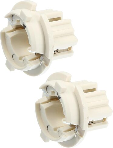 ACROPIX Tail Brake Light Lamp Bulb Socket Holder 63216943036 for BMW 325i 328i E36 1992-1998 Plastic White (Set of 2) Car Parts in Kuwait