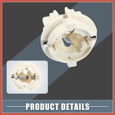 ACROPIX Tail Brake Light Lamp Bulb Socket Holder 63216943036 for BMW 325i 328i E36 1992-1998 Plastic White (Set of 2) Car Parts in Kuwait