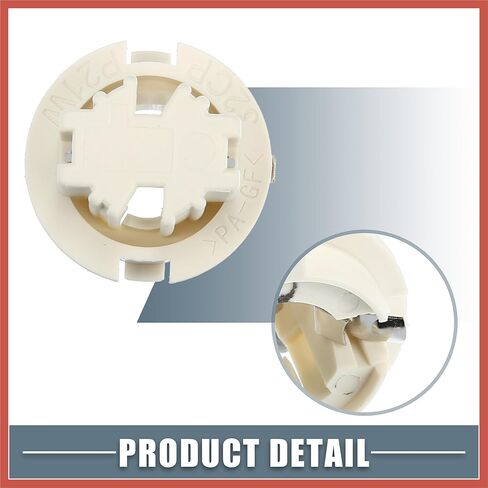 ACROPIX Tail Brake Light Lamp Bulb Socket Holder 63216943036 for BMW 325i 328i E36 1992-1998 Plastic White (Set of 2) Car Parts in Kuwait