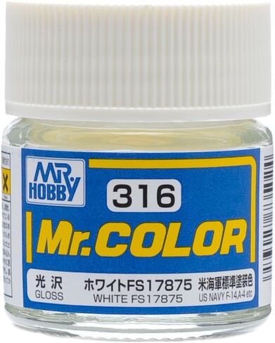 GSI Creos C316 Gloss White FS17875 10ml, GSI Mr. Color in Kuwait