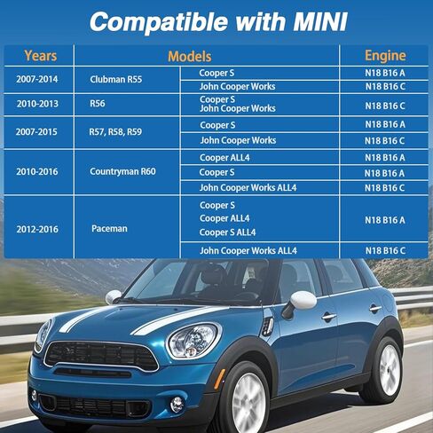 PCV Valve Cap with Membrane and Spring Cylinder Head Cover PCV Valve Diaphragm Cap Seal Repair kit Compatible with MINI Cooper S BMW F20 F21 F30 F31 F80 with N13 N18 Related# 11-12-7-646-552 in Kuwait