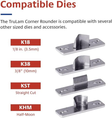 Heavy Duty Corner Rounder - Interchangeable - Includes one Blade - Radius Alignment Guide Included - Office or Home Use in Saudi Arabia