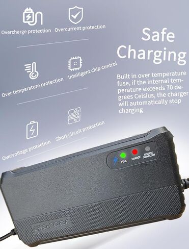 72V 20AH Lead Acid Battery Charger 3 Holes Plug in Saudi Arabia
