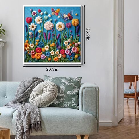 Colorful Flower Puzzles for Adults 1000 Pieces, Wildflower Garden Art Jigsaw Puzzles, Nature Plant Floral Butterfly Puzzle in Saudi Arabia