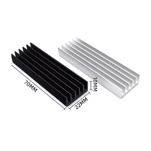 M2 Hard Drive Heat Sink Aluminum 70x22x10mm 2280 NVME SSD PCIE Heatsink Radiator Thermal Cooling Vest Set Thermal Cooling Pad for Laptop in Saudi Arabia