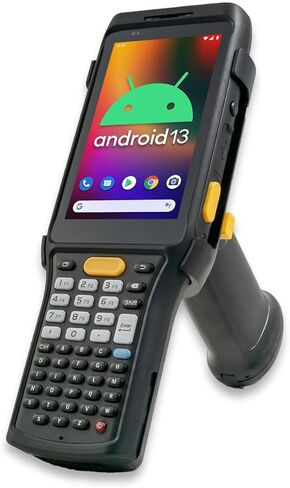 Chainway C61 Wireless Android Barcode Scanner Handheld with Pistol Grip, 2D/1D/QR Code Reader, Android 13 with Play Store, Vivid Screen, WiFi, Warehouse Inventory Scanning (Build Your Own) in Saudi Arabia