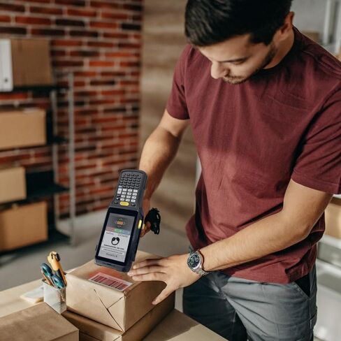 Chainway C61 Wireless Android Barcode Scanner Handheld with Pistol Grip, 2D/1D/QR Code Reader, Android 13 with Play Store, Vivid Screen, WiFi, Warehouse Inventory Scanning (Build Your Own) in Saudi Arabia