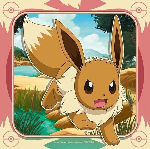 Ravensburger - Pokémon Puzzles Pack Of 3 | Puzzle 5 Years Or Over | Gifts for 5 Year Old Children 3 X 49 Pieces | Kids Puzzles 21 X 21 Cm | Ravensburger Puzzle in Kuwait