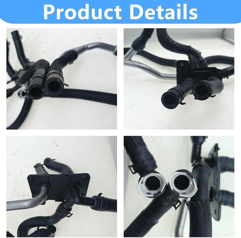 55038042AJ Heater Hose Set Compatible with Dodge Durango 5.7L 2011-2024, Heater Supply & Return Hose and Tube Assembly in Saudi Arabia