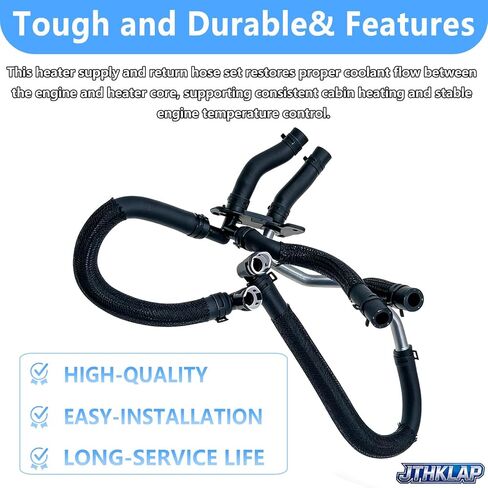 55038042AJ Heater Hose Set Compatible with Dodge Durango 5.7L 2011-2024, Heater Supply & Return Hose and Tube Assembly in Saudi Arabia