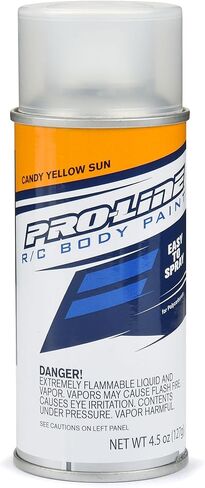 Pro-Line Racing RC Body Spray Paint - Candy Yellow Sun PRO644002 in Saudi Arabia