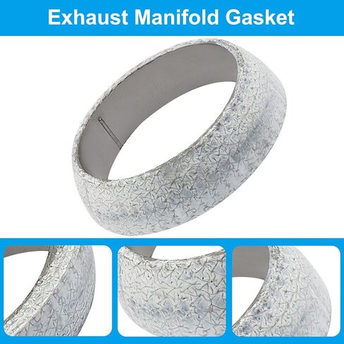 Exhaust Manifold Gasket, 2.25 Inches Exhaust Donut Gasket Car Accessories for Cars Trucks(57mm) in Saudi Arabia