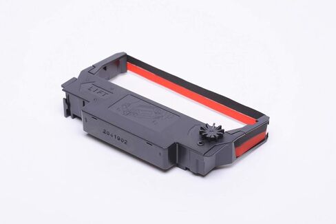 Travis Technologies Compatible Printer Ribbon Replacement for 12 SNBC BTP-M300 Impact POS Bar & Kitchen Receipt Printer Ribbons - Black/Red in Kuwait