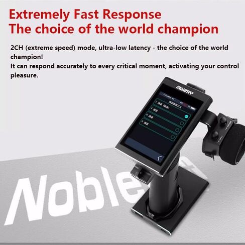 جهاز التحكم عن بعد Flysky Noble NB4+، جهاز إرسال راديو 2.4 جيجا هرتز 8CH AFHDS 3 مع شاشة لمس IPS 3.5 بوصة وجهاز استقبال FGr4S لقارب السيارة RC in Kuwait