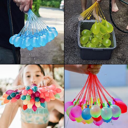 999 Pcs Tropical Summer Multicolored Water Balloons Outdoor Play Fun Water Ball Toys forAdults,Boys and Girls in Kuwait