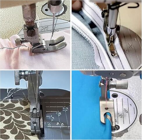 28 PCS Industrial Sewing Machine Presser feet Set Compatible with JUKI DDL-555 DDL-5550 DDL-5600 DDL-8300 Singer 188K 191D 195K 196K Brother B705 B70 7B715 B716 B735 in Kuwait