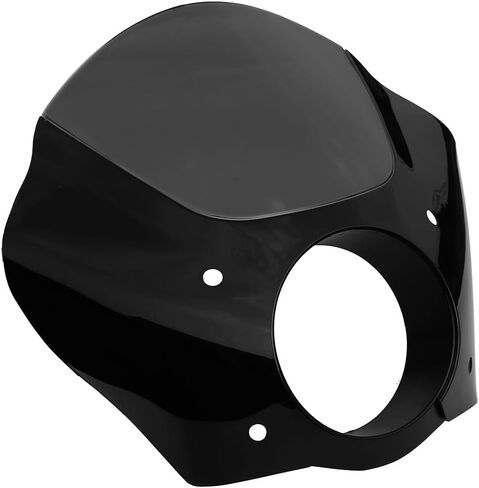 Green-L Gauntlet Headlight Fairing with Windshield Windscreen and Trigger Lock Mount Clamps Fit for Harley Sportster XL883 XL1200 1988-2022 in Kuwait
