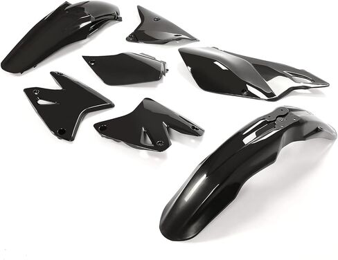 Plastic Kit for Suzuki DRZ400 DRZ400E DRZ400ES (All Years) Graphics Kit Fender Mudguard Side Panel Radiator Shrouds Whole Bodywork Fairing Set (7 Pcs Total) in Saudi Arabia