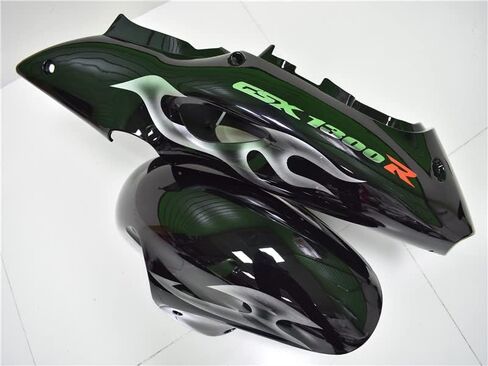 MC فضي أسود كامل هدية تناسب 1998-2007 هايابوسا Gen1 GSXR 1300 GSX-R قالب حقن ABS البلاستيك هيكل السيارة الجديد 1999 2000 2001 2002 2003 2004 2005 2006 M57 in Kuwait
