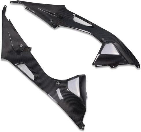 100% Real 3K Carbon Fiber Tank Side Panel Fairing Fit for BMW 2009-2014 S1000RR Glossy Twill Weave nt01 in Kuwait