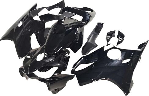 ABS Plastic Fairing Kit Fit for 2001 2002 2003 Honda CBR600F4i 01 02 03 CBR 600 F4i Motorcycle Injection Molding Fairings Kit Bodywork Body Frame Body Kit - Gloss Black in Saudi Arabia