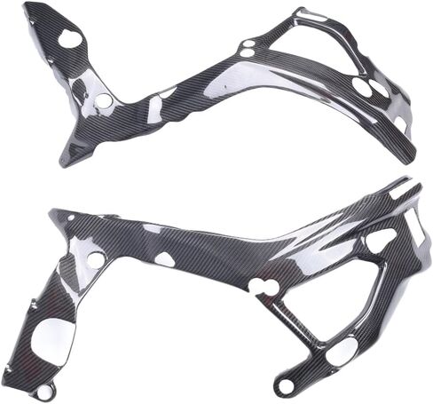 100% Real 3K Carbon Fiber Frame Protector Covers Fit for 2019-2022 BMW S1000RR HP4 Glossy Twill Weave in Kuwait