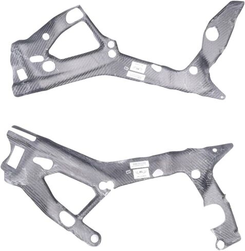 100% Real 3K Carbon Fiber Frame Protector Covers Fit for 2019-2022 BMW S1000RR HP4 Glossy Twill Weave in Kuwait