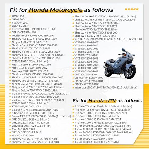 M MATI 2 قطعة وسادة مطاطية للمقعد لهوندا ATV UTV دراجة نارية سكوتر TRX250X TRX250 FourTrax 300 ST1100 Transalp 600 CRF300L CRF250L TRX350 TRX450R 1985-2024 77215-GC2-000 in Kuwait