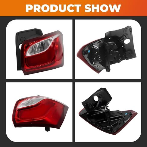 Passenger Side Tail Light Assembly Compatible with 2018-2021 Equinox LTZ/RS/Premier Rear Brake Lamp Taillight 84769838 in Kuwait