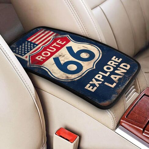 Goth Bat Rose Center Console Cover Pad, Car Armrest Seat Box Cover Cushion Universal for Most Vehicle SUV Truck, Car Interior Accessories Decor, Protect from Pet Claws & Dirt in Saudi Arabia