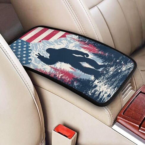 Goth Bat Rose Center Console Cover Pad, Car Armrest Seat Box Cover Cushion Universal for Most Vehicle SUV Truck, Car Interior Accessories Decor, Protect from Pet Claws & Dirt in Saudi Arabia