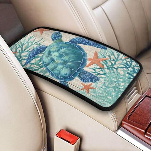 Goth Bat Rose Center Console Cover Pad, Car Armrest Seat Box Cover Cushion Universal for Most Vehicle SUV Truck, Car Interior Accessories Decor, Protect from Pet Claws & Dirt in Saudi Arabia